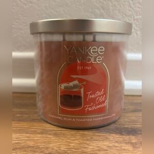 YANKEE CANDLE Toasted Old Fashioned (Medium 3 Wick Candle) NEW!
